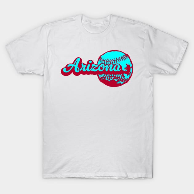 Arizona Baseball T-Shirt by Throwzack